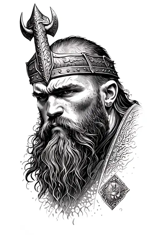 usmc Viking Thor floki tattoo design idea