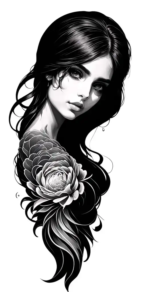 gemini full sleeve tattoo design idea