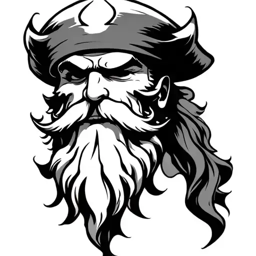 Whitebeard armband with haki  tattoo design idea