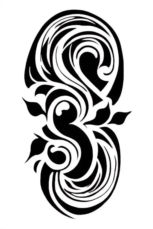 Get a Maori style design tattoo tattoo design idea