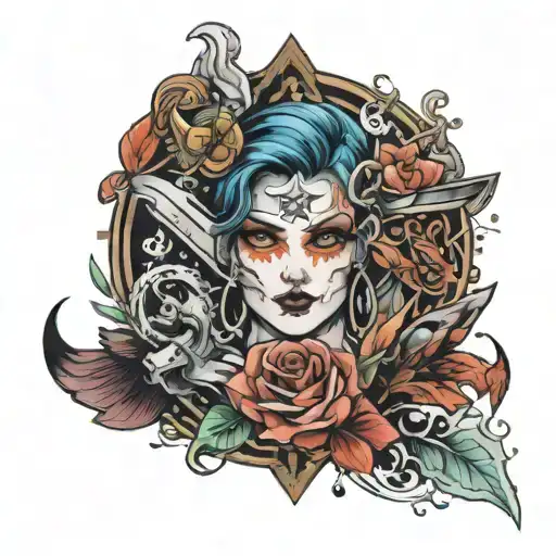 DC tattoo design idea