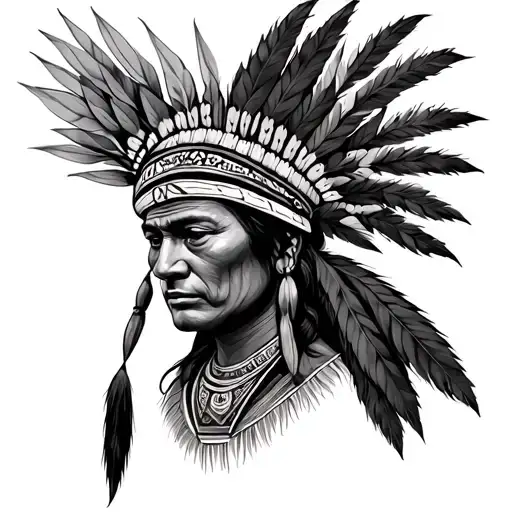 Mapuche tattoo design idea