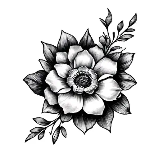 3 Inch tattoo design idea
