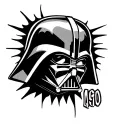 Darth vader mojo jojo h-bomb tattoo design idea