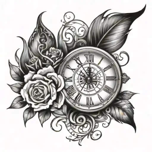 Incorporate the letters HH and the time 11:11. The meaning would be due to twin loss at miscarriage  tattoo design idea