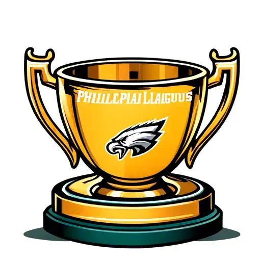 Philadelphia Eagles Super Bowl Champions League trophy tattoo design idea