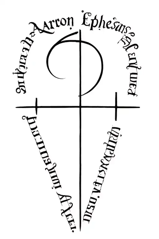 "Aaron Ephesians 5:22-24" Orthodox cross tattoo tattoo design idea