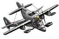 aviation engineer tattoo design idea