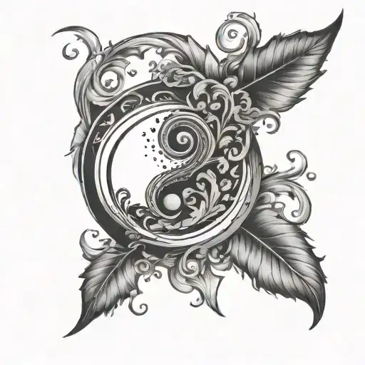 Hidden Semicolon tattoo design idea