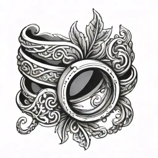 wedding ring July 2nd 2014 tattoo design idea