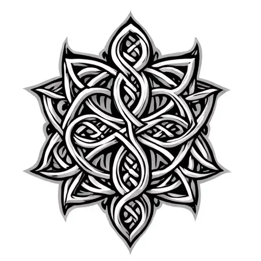 Celtic Symbol Family tattoo design idea