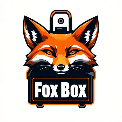 "Fox Box" "Fox Box" Product logo for a mobile satelite battery pack for the military. tattoo design idea