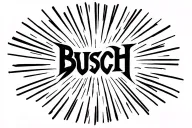 busch light rays coming tattoo design idea