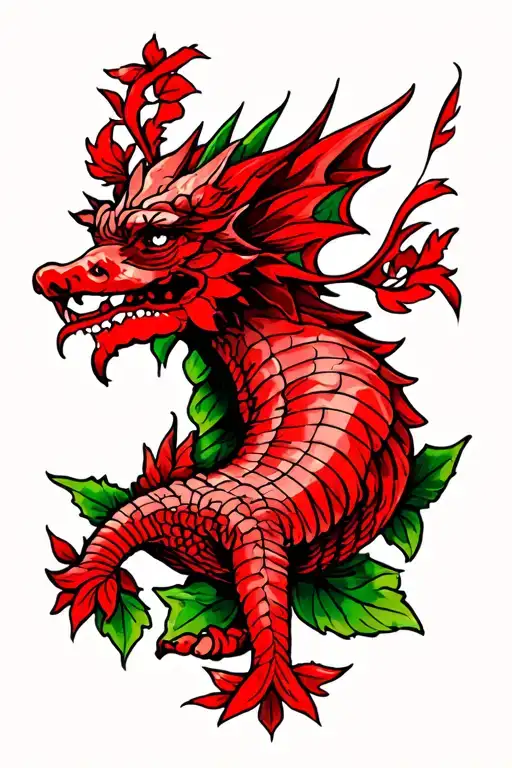 Welsh tattoo design idea