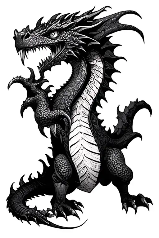 terraria stardust dragon tattoo design idea