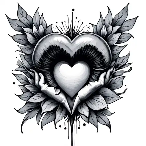impossible love tattoo design idea