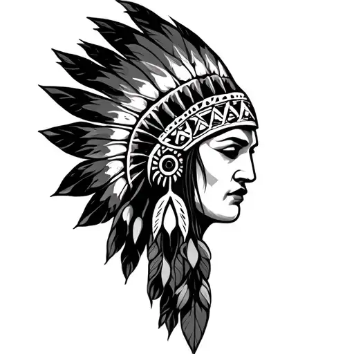 Choctaw tattoo design idea