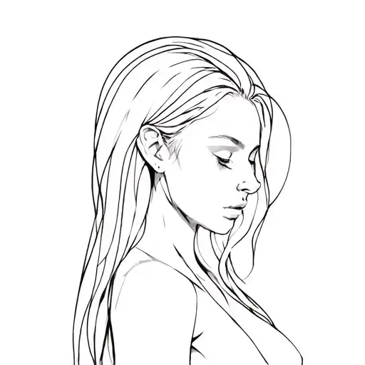 PTSD, Depression, fight of suicidal thoughts, survival force, feminine, revival of self -love Violence of Narcissa tattoo design idea