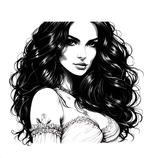 love witch Elaine parks tattoo design idea