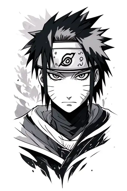 Obito Uchiha tattoo design idea