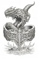 elden ring tattoo design idea