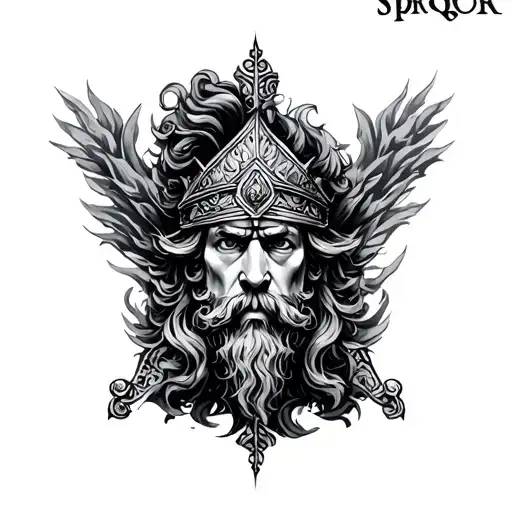Spqr tattoo design idea