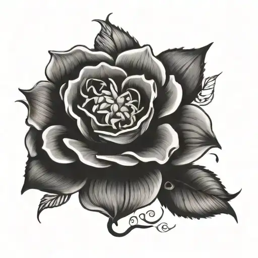 Melissa tattoo design idea