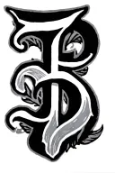 Roman numeral 5 with script tattoo design idea