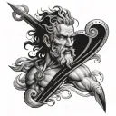 Neptune tattoo design idea