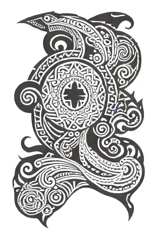 Heydar Baba tattoo design idea