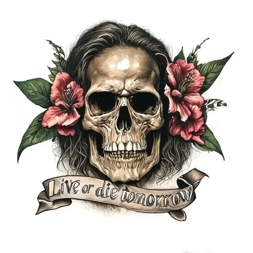 live or die tomorrow Learn tattoo design idea