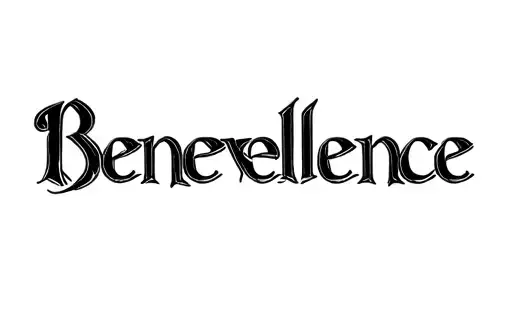"Benevolence " tattoo design idea