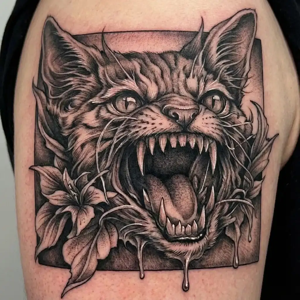 Clit tattoo design idea