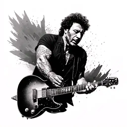 Bruce Springsteen tattoo design idea