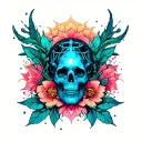 neuroscience tattoo design idea