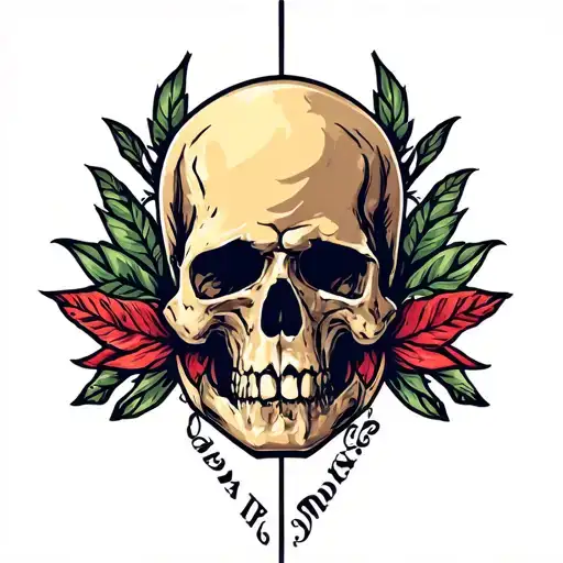 prostate cancer survivor symbol DJ music tattoo design idea