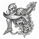 cuervo tattoo design idea