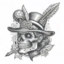 cuervo tattoo design idea
