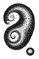 semicolon tattoo design idea