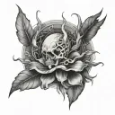 Surrender to the Future  tattoo design idea