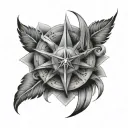 Surrender to the Future  tattoo design idea