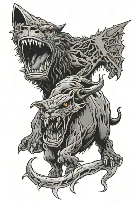 Metallica Pantera band tattoo tattoo design idea