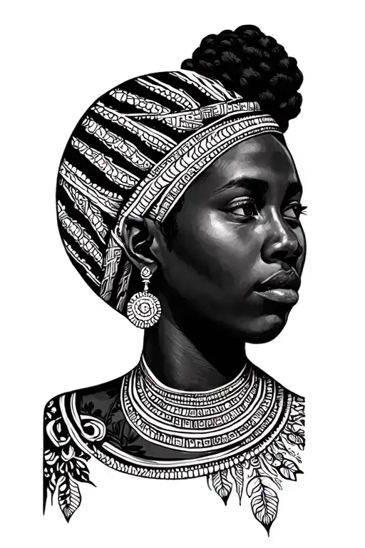 ethiopian tattoo design idea