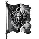 dacian war flag tattoo design idea