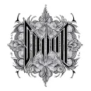 Two Word Ambigram Generator tattoo design idea