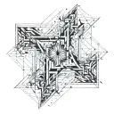 the number 19 tattoo design idea