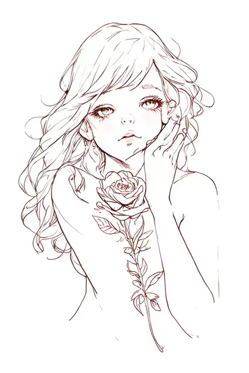 my love is your love, your love is mine tattoo design idea