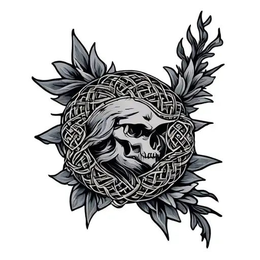 scottish, Celtic, small, minimalist, mens tattoo design idea