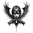 Resident Evil 4 tattoo design idea