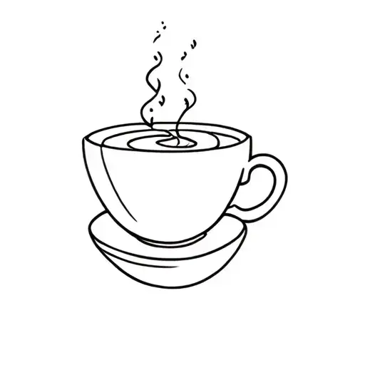 cup filled with care of yourself and let them fall in love with the overflow tattoo design idea